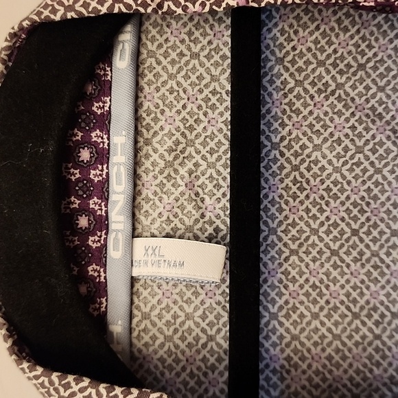 Cinch Women's Long Sleeve Button Shirt Purple Print XXL - Picture 3 of 8